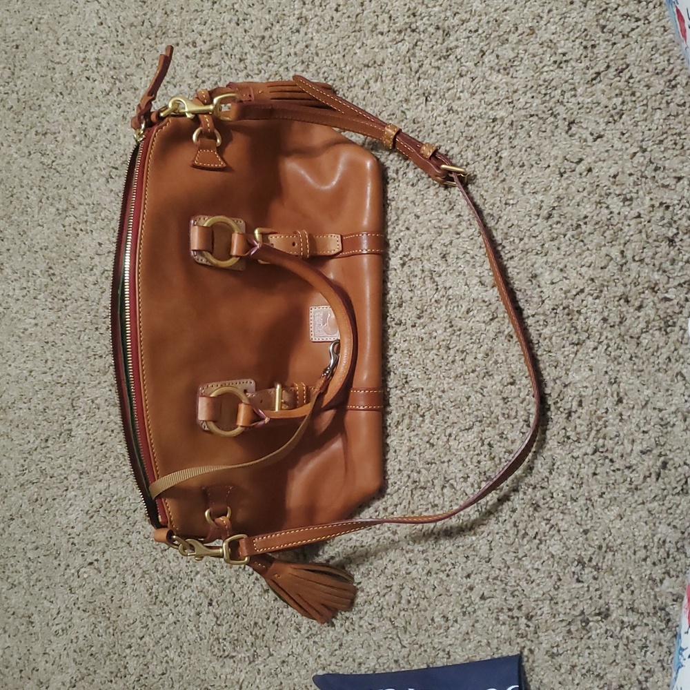 Dooney & Burke Tan Sachel Bag